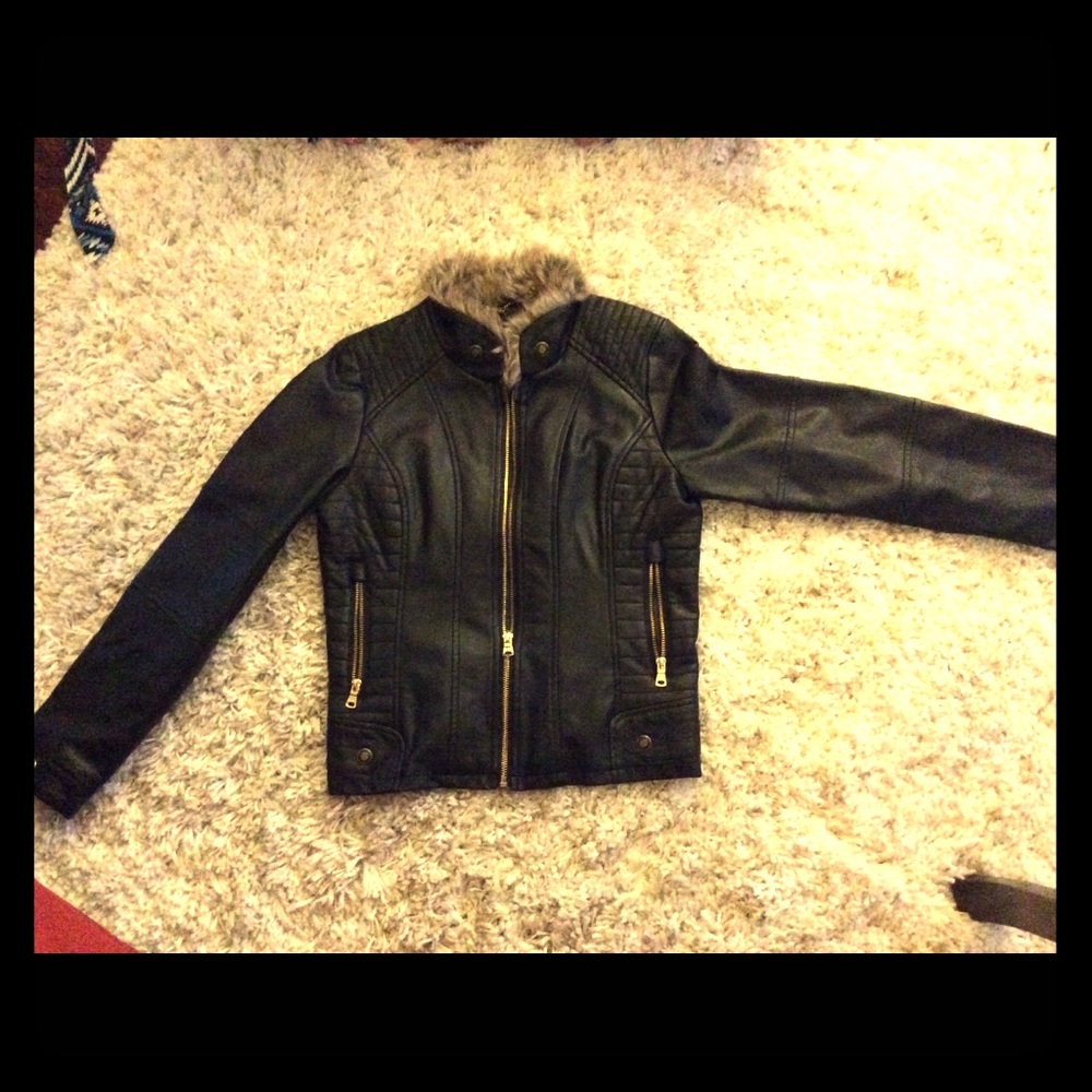 Leather jacket